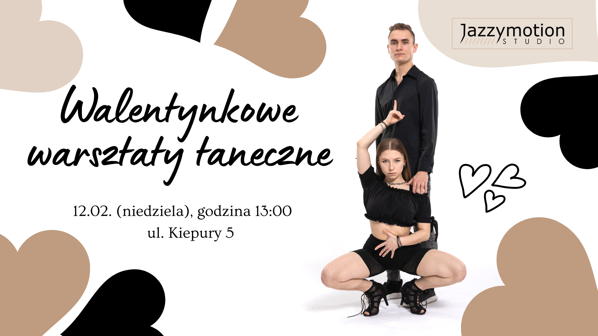 Walentynkowe warsztaty taneczne dla par